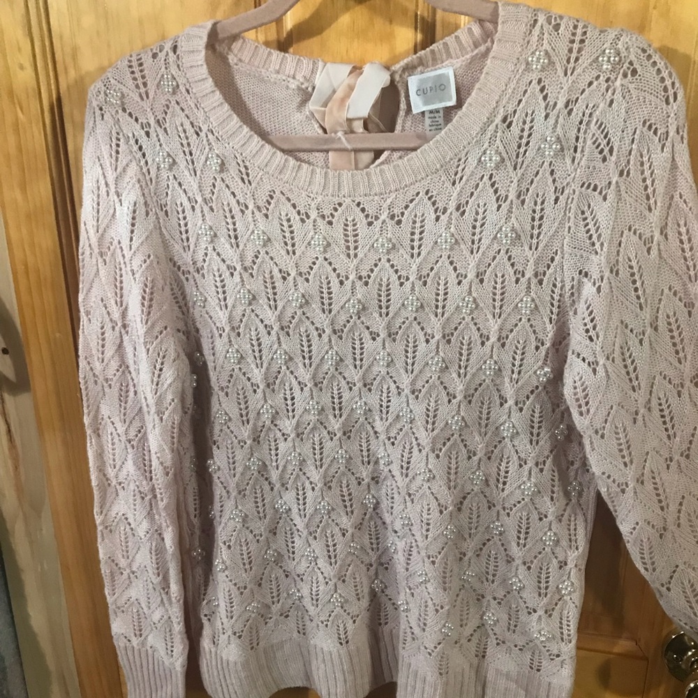 Pink sweater